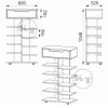 Тумба під взуття ТО-15