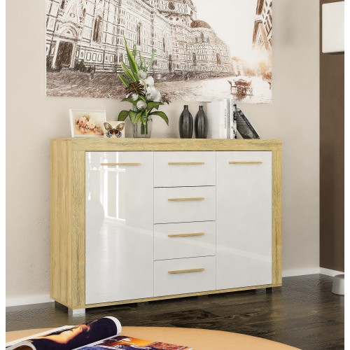 Комод 2Д 4Ш Неон