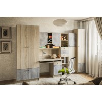 Детская Юниор (дуб сонома, бетон)